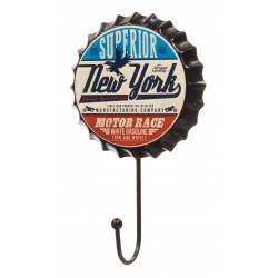 Retro Original New York Free City Beer Cap Hanger