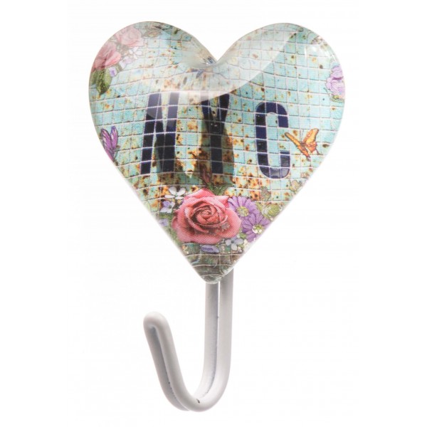 Mosaic Blue NYC Love Hanger