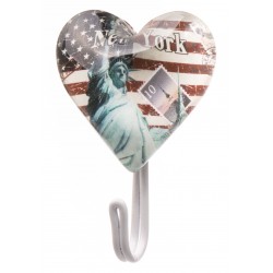 American Flag Statue of Liberty Red New York Love Hanger