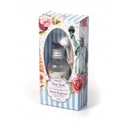 Blue Stripped Lavender Perfume Diffuser