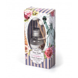 Purple Stripped Lavender Perfume Diffuser